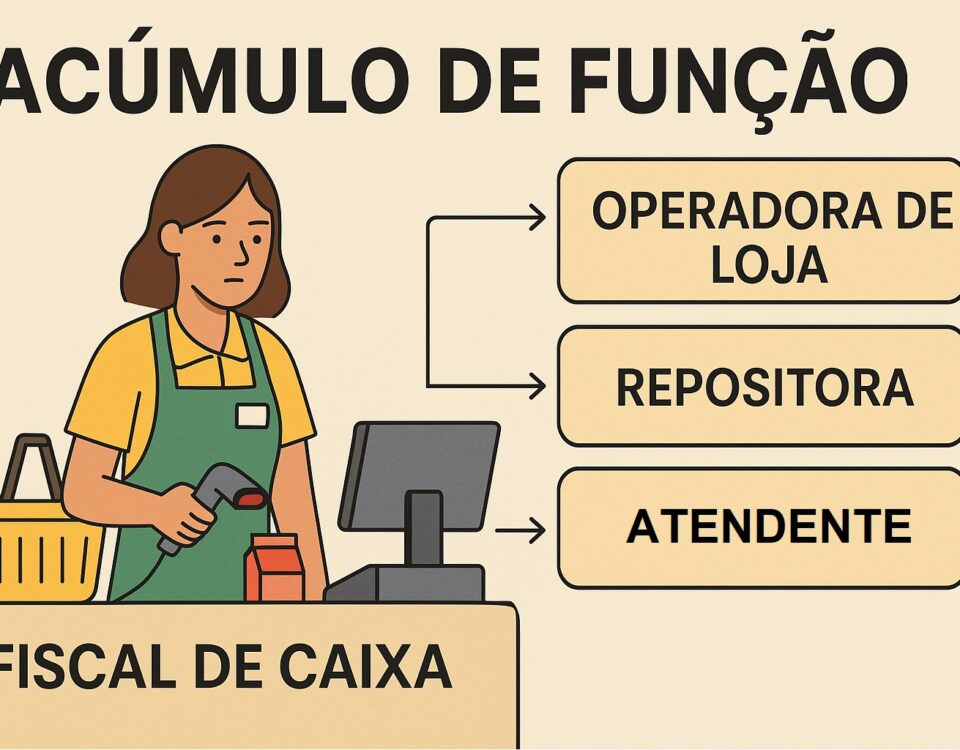 Acúmulo e Desvio de Função para Operadores de Loja: entenda seus direitos